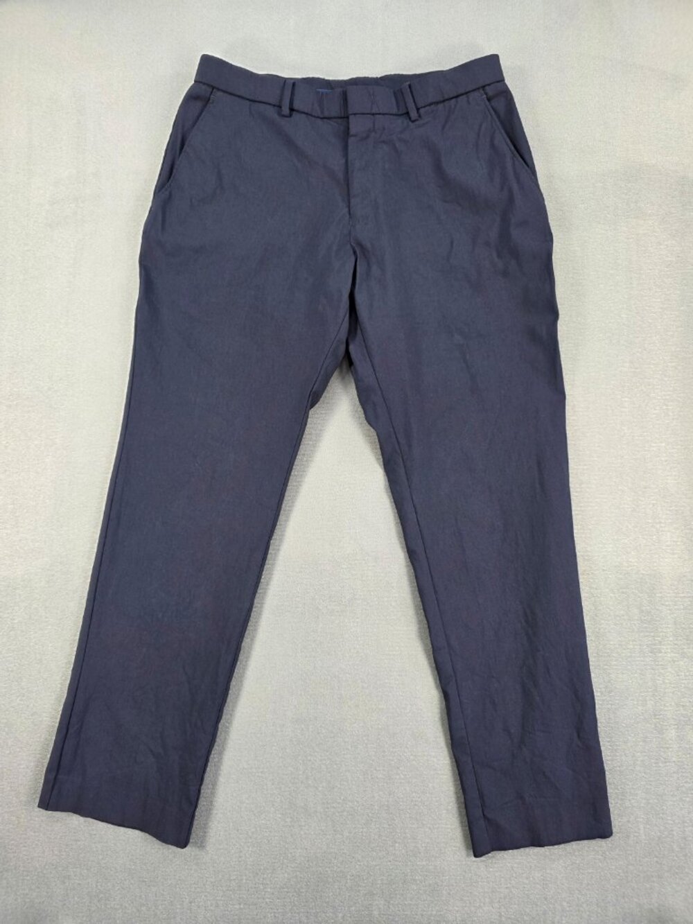 Tommy Hilfiger Men's Stretch Dress Pants 32x30 Navy Blue